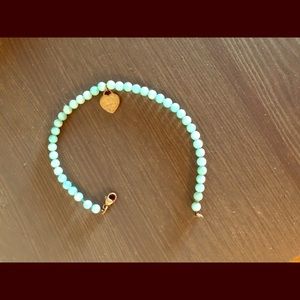 Tiffany Blue Bead Bracelet